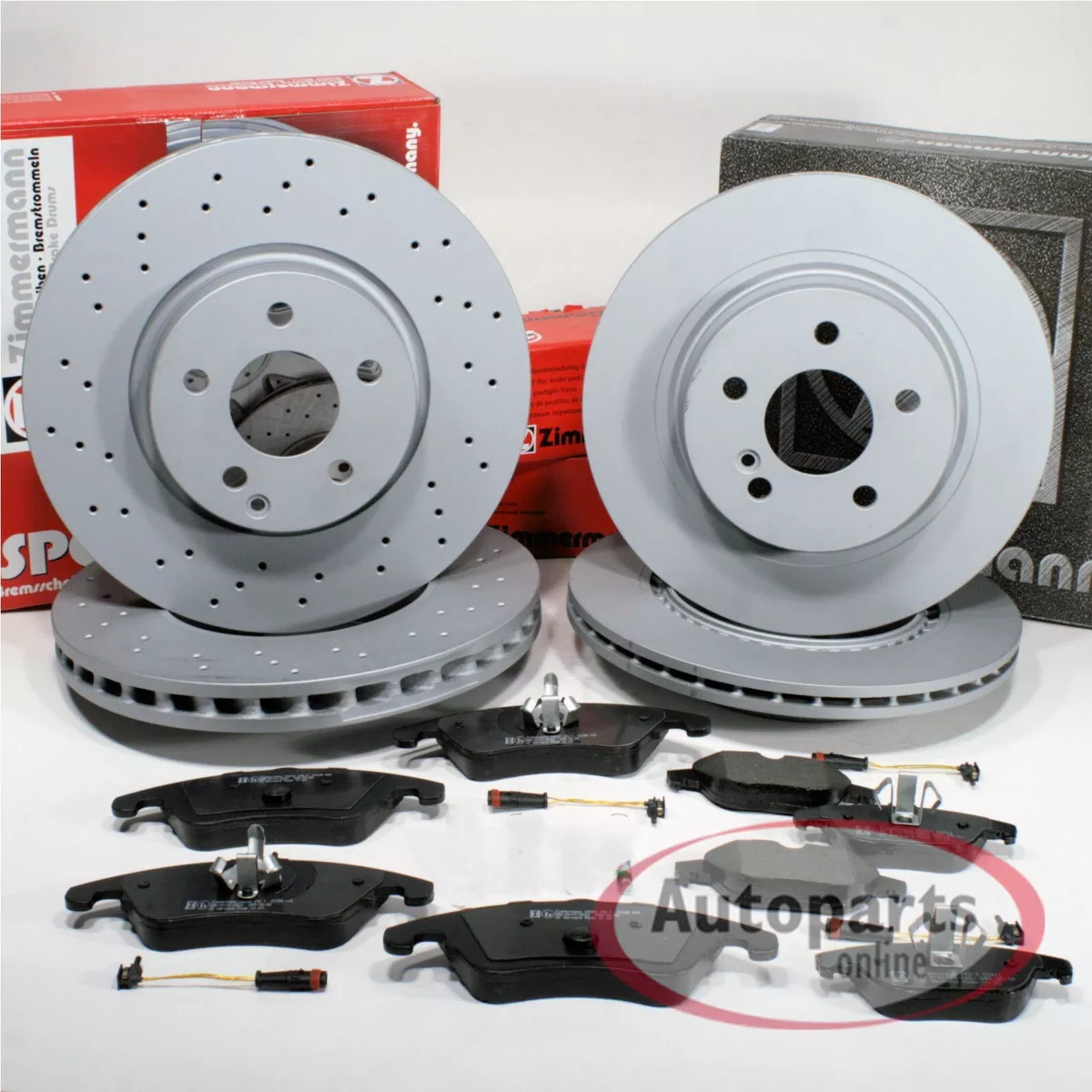 Безпечне гальмування для Honda Integra Купе: якість Zimmermann