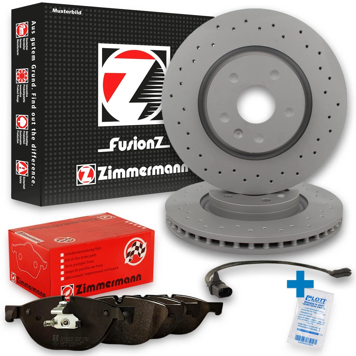 Безпечне гальмування для Honda Integra Купе: якість Zimmermann